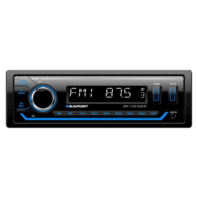 Blaupunkt BPA 1124 DAB BT DAB+, BT, USB, AUX, shortbody 