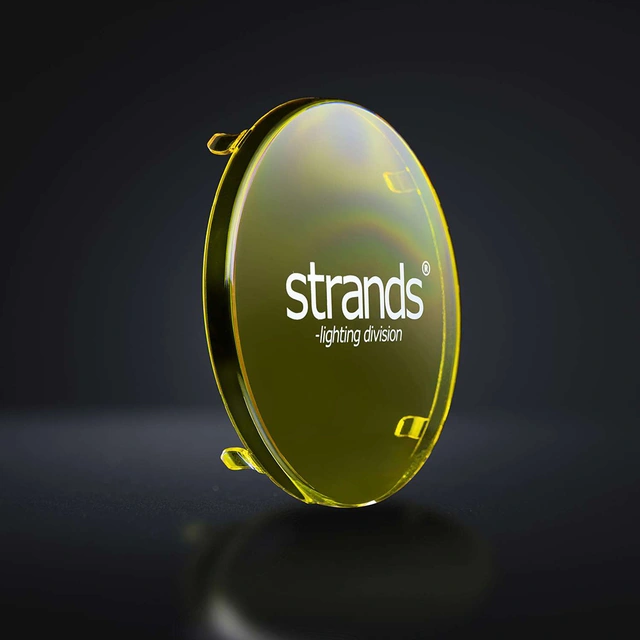 Strands Siberia NR/XP deksel (gult) 7", Gult deksel, Pris per stk 