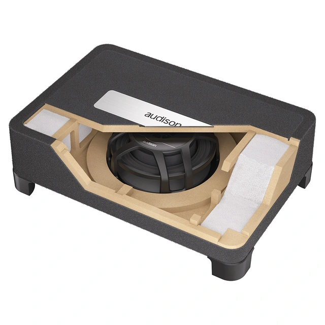 Audison AVBX 10 D4 II Voce basskasse 10" i kasse,550W RMS, 4 Ohm,lukket kasse 