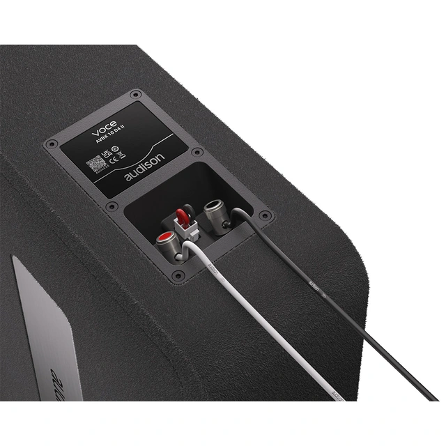 Audison AVBX 10 D4 II Voce basskasse 10" i kasse,550W RMS, 4 Ohm,lukket kasse 