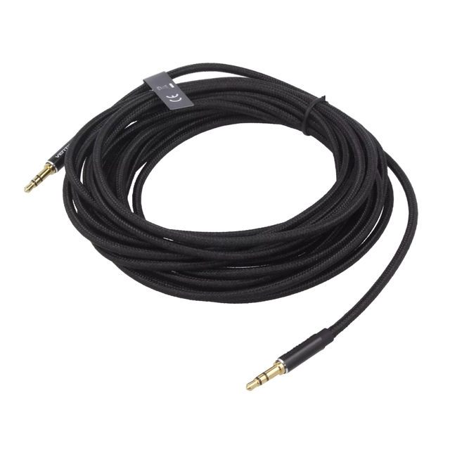 3,5mm jack kabel 5 meter | Kjøp hos Bilradiospesialisten
