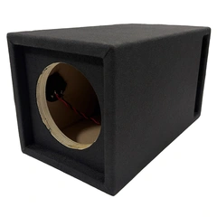 FOUR Audio basskasse for 8" element Portet kasse, 19,1 liter, sort