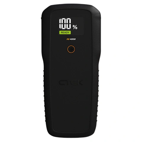 CTEK RB 4000 Startbooster 4000A, Opptil 45 start, USB, Lommelykt