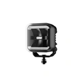 OZZ SQR 3" LED fjernlys, Sort 3", 3500 Lumen, posisjonslys
