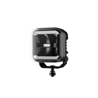 OZZ SQR 3" LED fjernlys, Sort 3", 3500 Lumen, posisjonslys