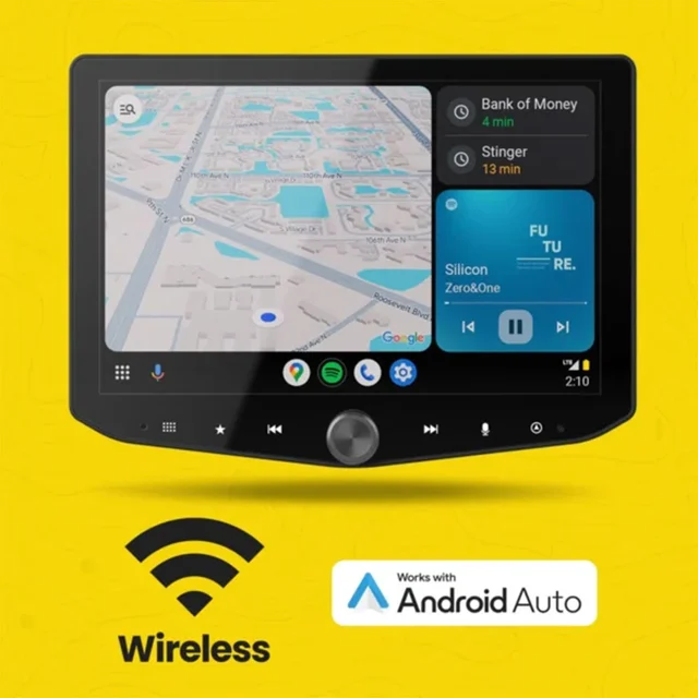 Stinger HORIZON10 iX210E DAB+, BT, Trådløs Carplay & Android Auto 