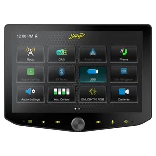 Stinger HORIZON10 iX210E DAB+, BT, Trådløs Carplay &amp; Android Auto
