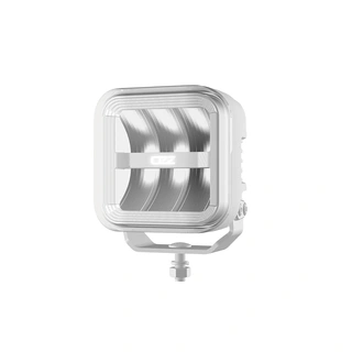 OZZ SQR 5" LED fjernlys, Hvit 5", 5200 Lumen, posisjonslys