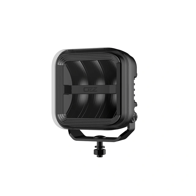OZZ SQR 5" LED fjernlys, Sort 5", 5200 Lumen, posisjonslys 