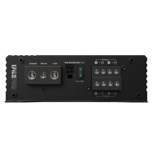 AudioControl EPICBIGFOUR 4-kanalsforst. 4x350W RMS, 2 Ohm, EPIC-serien 
