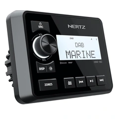 Hertz HMR18D DAB+ marineradio Vanntett, DAB+, BT, USB, AUX