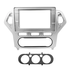 Monteringsramme for 10,1" spiller Sølv Ford Mondeo (2007-2010) m/Manu AC