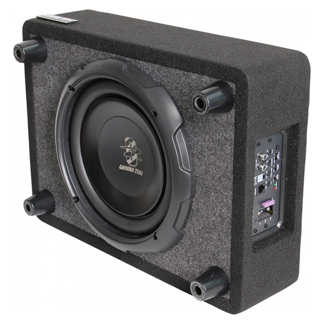 Ground Zero GZCS 25SUB-ACT aktiv sub 10" subwoofer, 320W RMS 