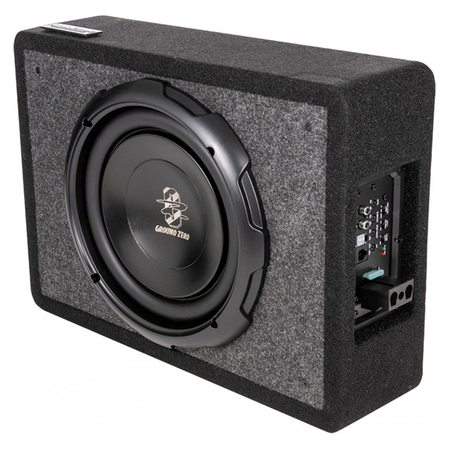 Ground Zero GZCS 25SUB-ACT aktiv sub 10" subwoofer, 320W RMS 