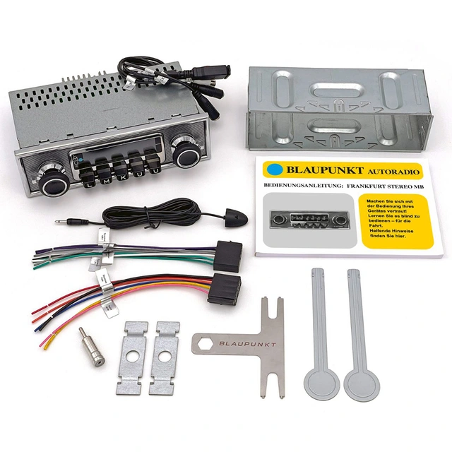 Blaupunkt Frankfurt Stereo MB Retro, BT, USB, DAB+, ikke CD 