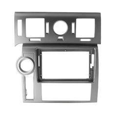 Monteringsramme for 9" spiller Hummer H2 (2008-2010) Sølv