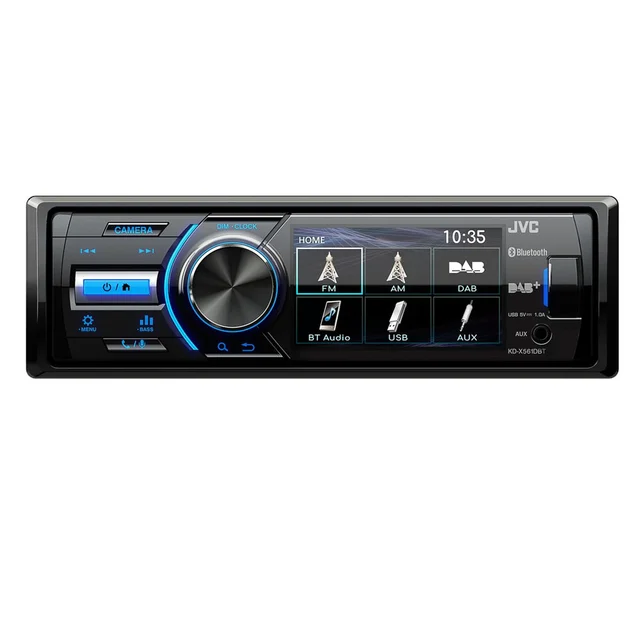 JVC KDX-561DBT 3" skjerm, DAB+, BT, shortbody++ 