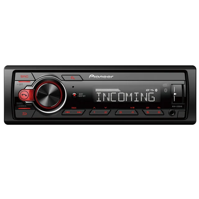 Pioneer MVH-330DAB DAB+, BT, USB, AUX, shortbody 