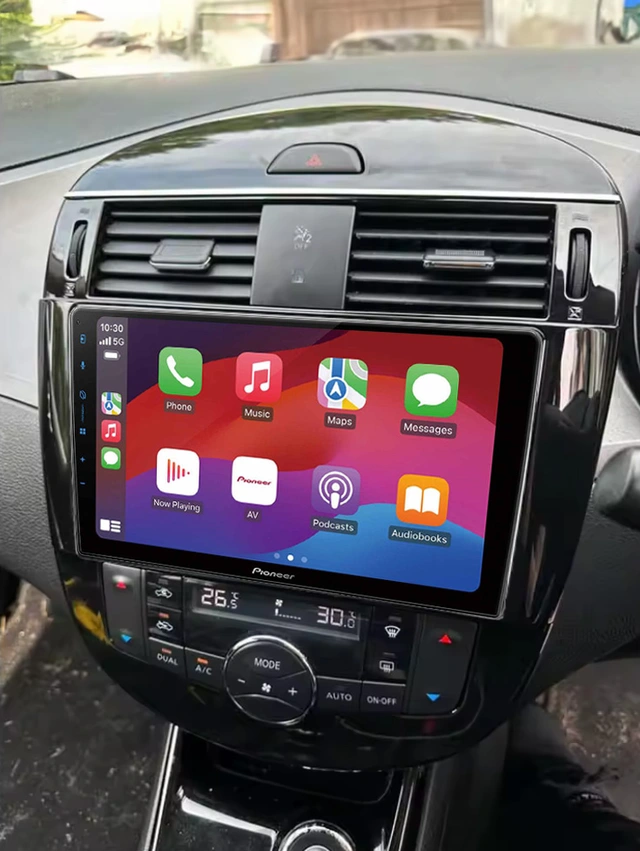 Pioneer Perfect Fit spiller til Nissan Pulsar (2014-2018) m/Auto AC u/Navi 