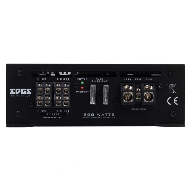 Edge EDBX100.4-E1 4-kanals forsterker 4x100W RMS i 2ohm, Klasse AB 