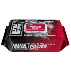 UltraGrime® Pro. Power Scrub 80 XXL+ Wipes