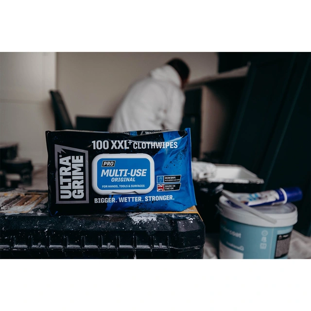 UltraGrime® Pro. Multi-Use 100 XXL+ Wipes 
