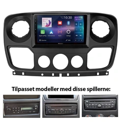 Pioneer Perfect Fit spiller til Renault Master (2011-2016)