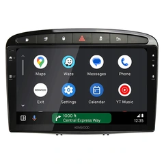 Kenwood Perfect Fit spiller til Peugeot 308/RCZ (2007-2015) u/JBL - Sort
