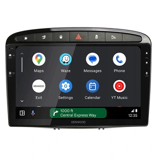 Kenwood Perfect Fit spiller til Peugeot 308/RCZ (2007-2015) u/JBL - Sort