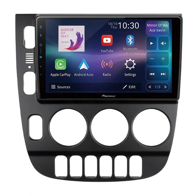 Pioneer Perfect Fit spiller til Mercedes ML (1998-2001) u/lydsystem 