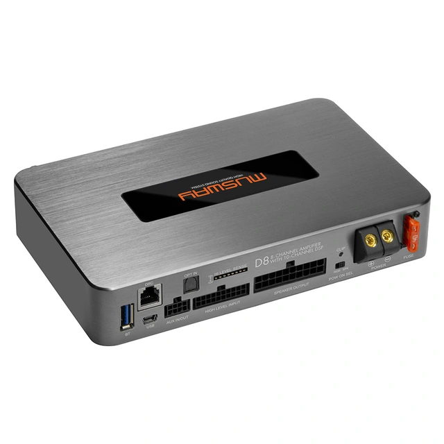 Musway D8v4 8-kanals forst. m/DSP 10-kanals DSP, 800W RMS 