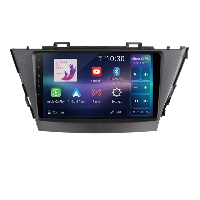 Pioneer Perfect Fit spiller til Toyota Prius+ (2012-2015) u/JBL Soundsystem 