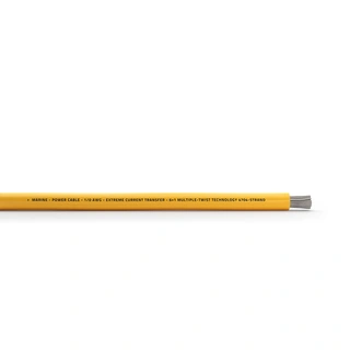 Hertz Marine Strømkabel 53,5mm² OFC, 53,5mm², Gul