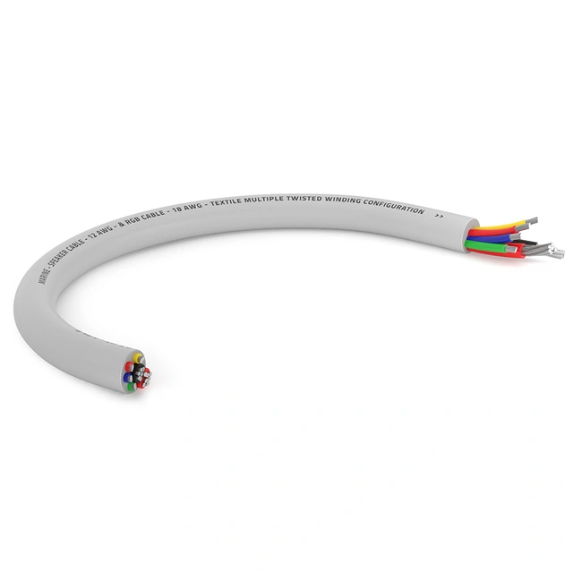 Hertz Marine Høyttalerkabel + RGB 3,3mm² OFC, 3,3mm², RGB (4-leder) 