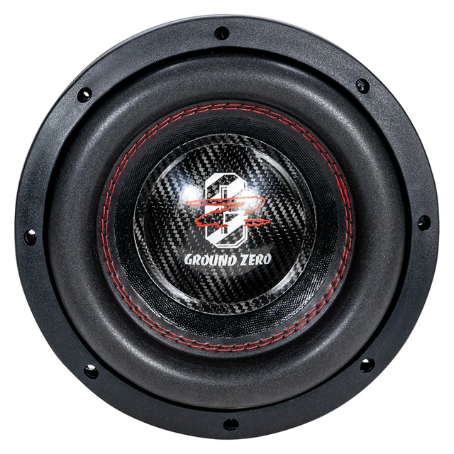 Ground Zero GZHW 20-D2 8" subwoofer 700W, 1500W SPL, 2x2 Ohm, KLIPPEL 