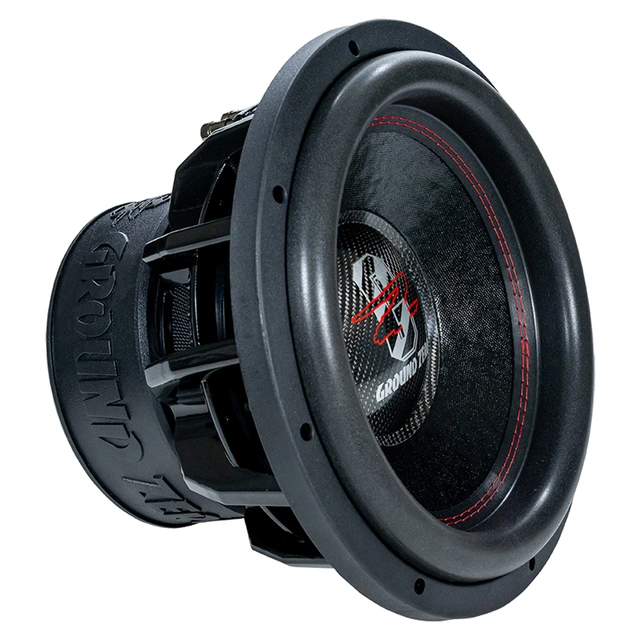 Ground Zero GZHW 30-D2 12" subwoofer 1500W, 3000W SPL, 2x2 Ohm, KLIPPEL 