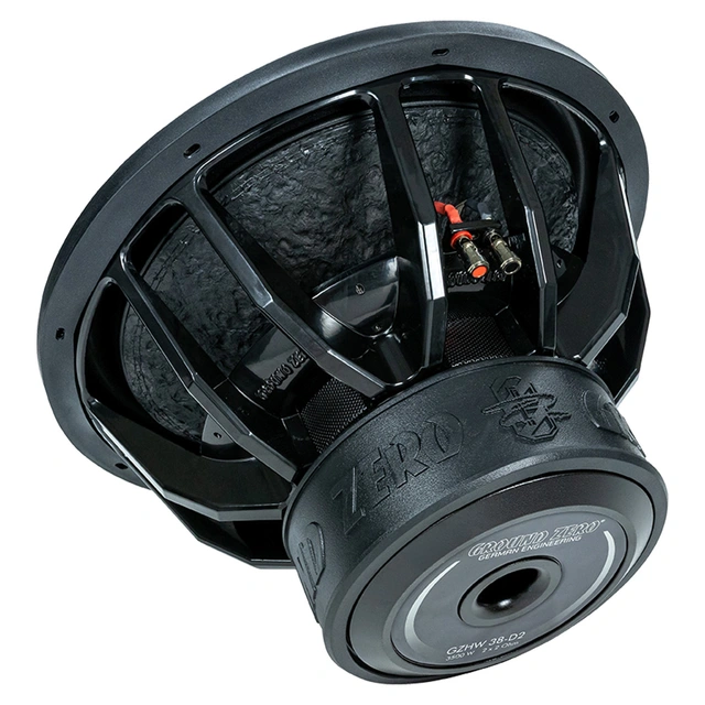 Ground Zero GZHW 38-D2 15" subwoofer 2000W, 3500W SPL, 2x2 Ohm, KLIPPEL 