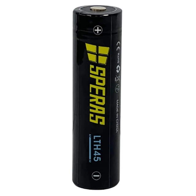 Speras LTH45 21700 batteri 4500mAh / 18650 for lav temp! 