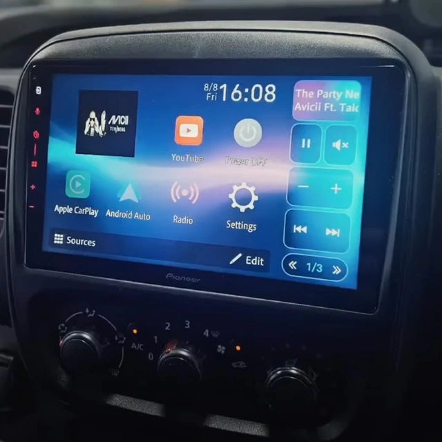 Pioneer Perfect Fit spiller til Renault Trafic/Vivaro (2015->) m/Manu AC m/Navi 