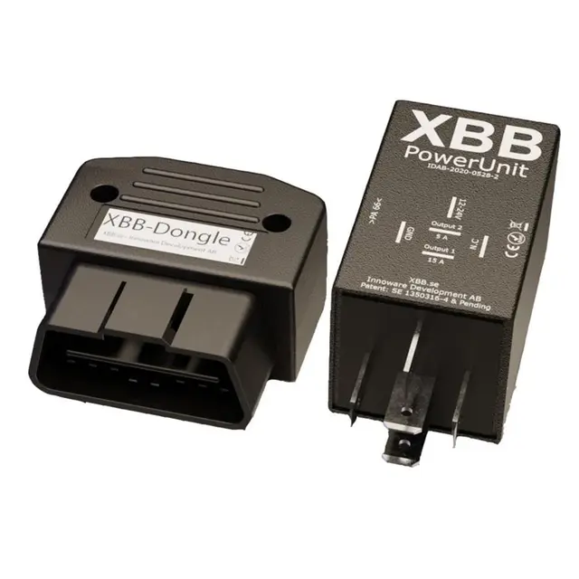 XBB OBD2 Ekstralysadapter Dongle + PowerUnit 2 