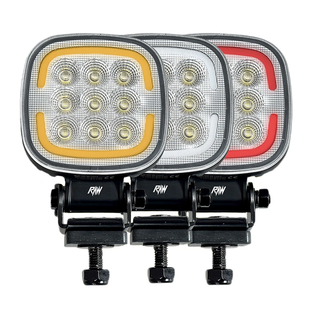 RAWlights TRIO LED arbeids-/poslys 102mm, 4032 Lumen, 45W, per stk 