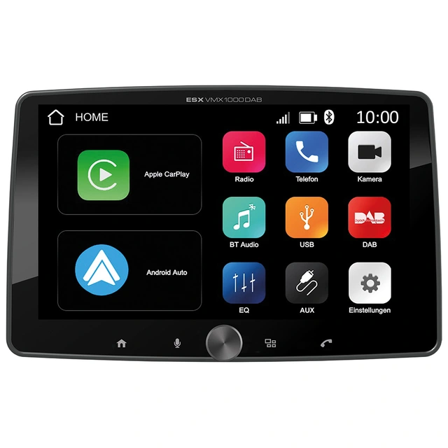 ESX VMX1000DAB DAB+, BT, Trådløs Carplay & Android Auto 