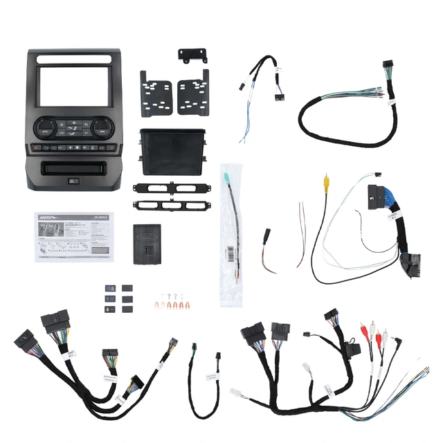Metra 1-DIN/2-DIN monteringssett Ford F-serie (2015-2022) m/2-sone klima 