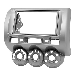 2-DIN monteringsramme Honda Jazz (2001-2006) m/Manuell AC