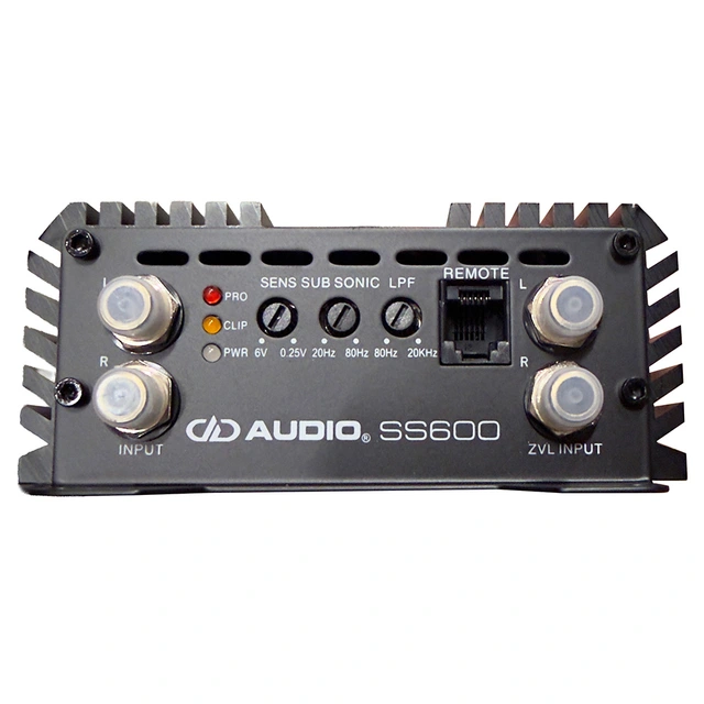 DD Audio SS600 monoforsterker 600W RMS. Klasse D. 1 Ohm 
