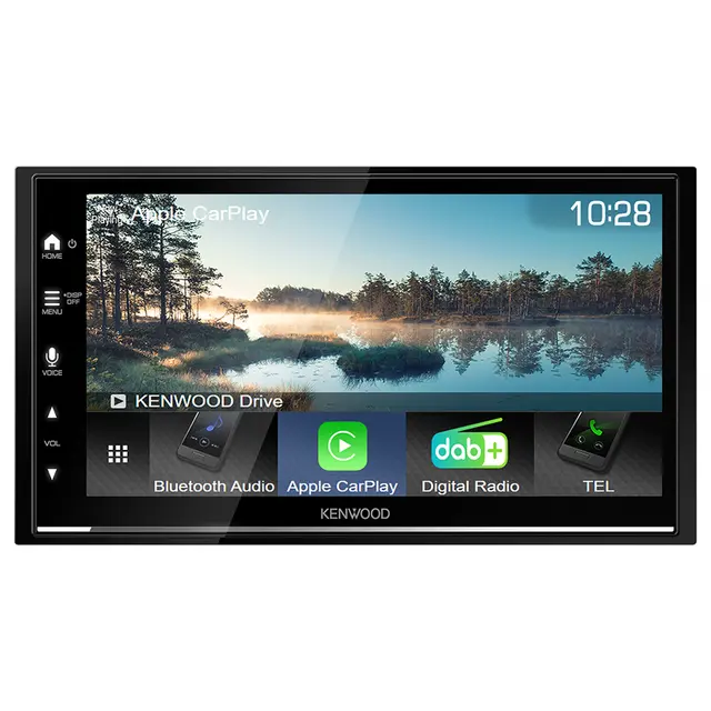 Kenwood DMX7722DABS med ryggekamera Trådløs Carplay & Android Auto, DAB+, BT 