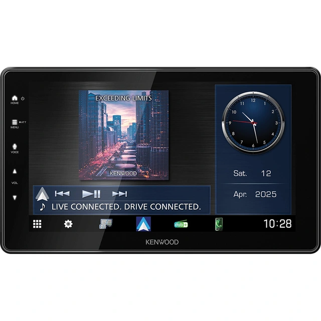 Kenwood DMX-F920DS DAB+, 9", Trådløs Carplay/Android Auto 