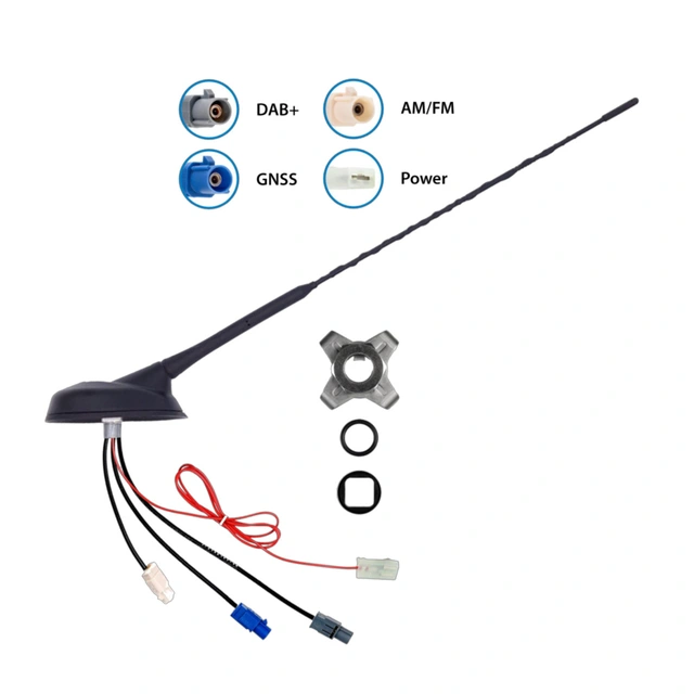 *ATTB Takantenne DAB+/FM/GPS 30° v | Kjøp hos Bilradiospesialisten