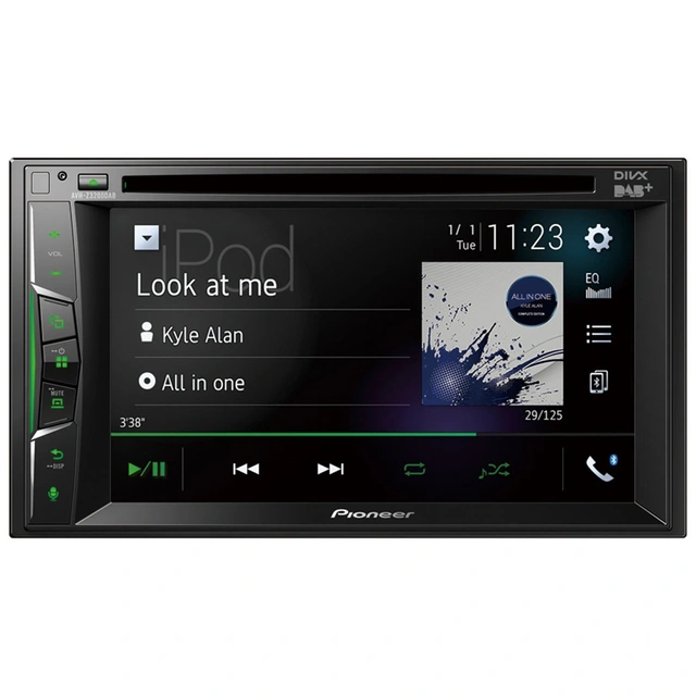 Pioneer AVH-A3200DAB CD/DVD, BT, DAB+, AUX, USB 