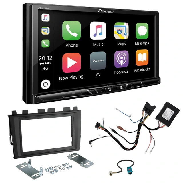 Pioneer SPH-DA230DAB Bilradiopakke (UAR) VW (2017-->) m/Comp.Media/Disco.Media 